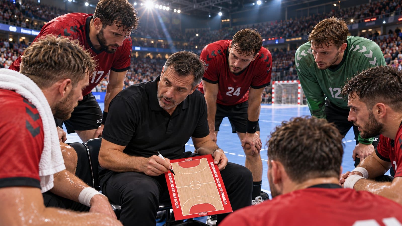 Joan Rubio, fundador da Pizarras Balonmano